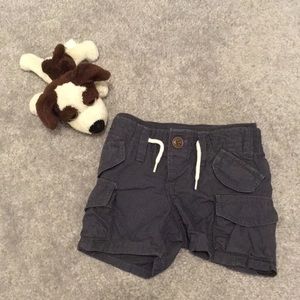 Baby Gap Grey Cargo Shorts NWOT